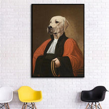 Load image into Gallery viewer, The Judge - Custom Pet Canvas